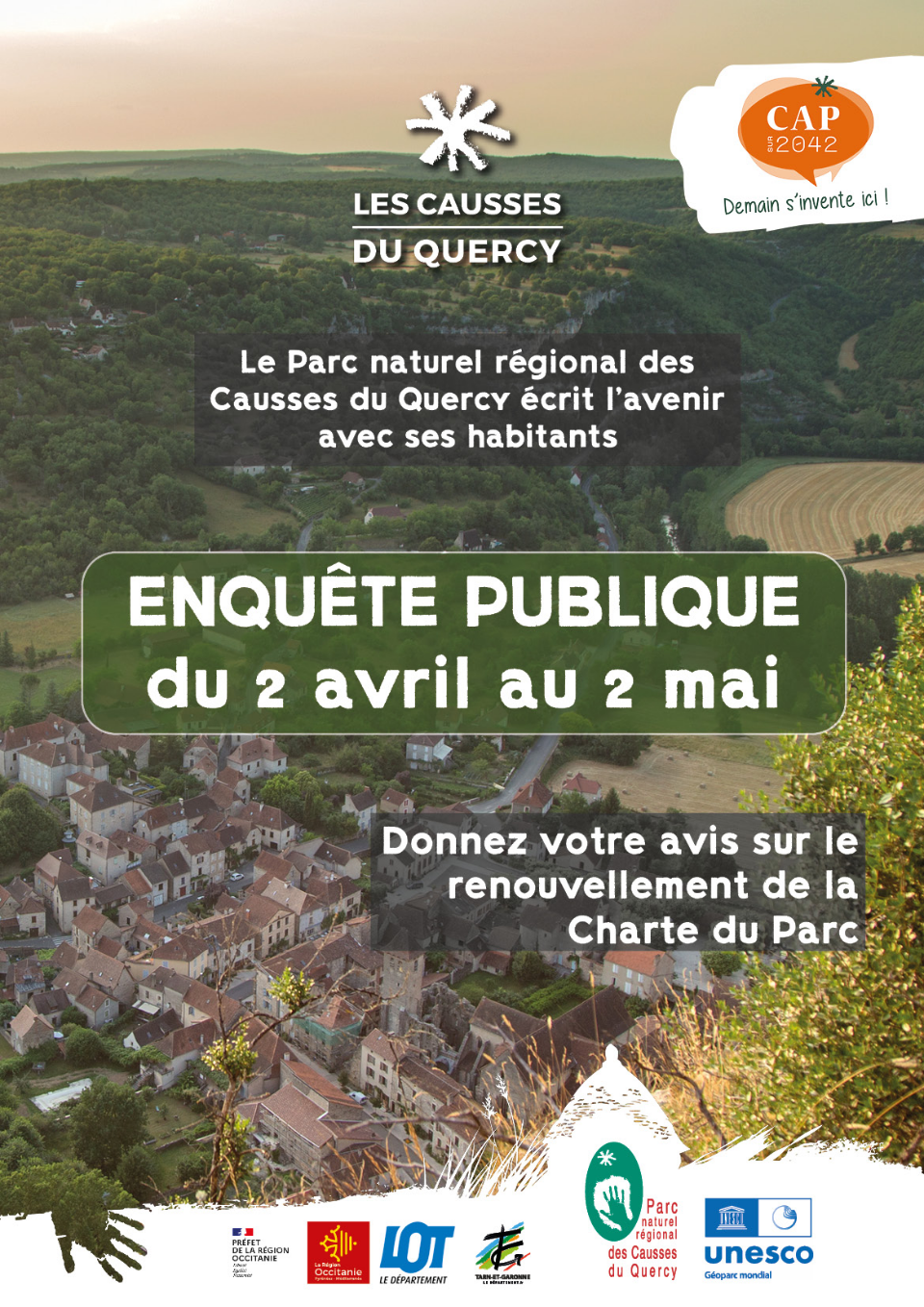 Flyer Enquête Publique Parc