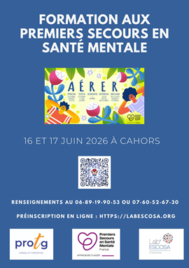 Formation aux premiers secours en santé mentale